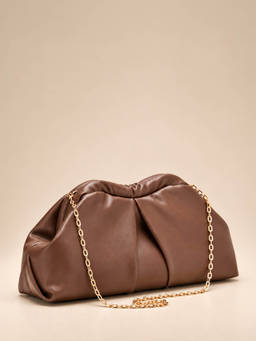 Lino Perros - Texas Aurelle Coffee Sling Bag with Detachable Strap