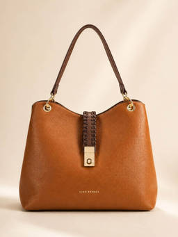 Lino Perros - Voyage Mila Tan Shoulder Bag