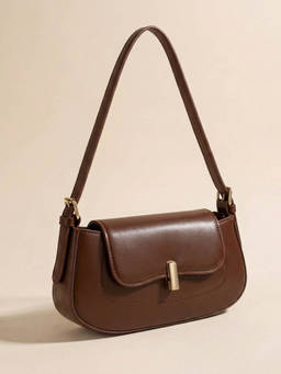 Lino Perros - Texas Alessia Brown Sling Bag with Detachable Strap