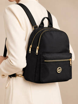 Lino Perros - Black Colored Backpack