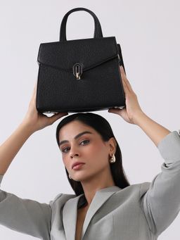 Haute Sauce - Womens The Aurate Handbag - Onyx Black