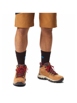 Columbia - Mens Tan Newton Ridge Plus II Suede Waterproof Hiking & Trekking Shoes