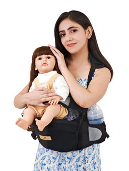 StarAndDaisy - Navy Blue 3-In-1 Multi Carry Positions Baby Carrier With Hip Seat (0-3 Years)