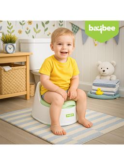 BAYBEE - Green Baby Potty Training Seat For Kids (0-3 Years)