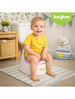 BAYBEE - Pink Baby Potty Training Seat For Kids (0-3 Years)