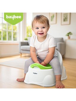 BAYBEE - Green Baby Potty Training Seat For Kids (0-3 Years)