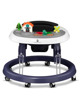 StarAndDaisy - Navy Blue Baby Walker With 360degree Rotational Wheels For Kids (0-3 Years)
