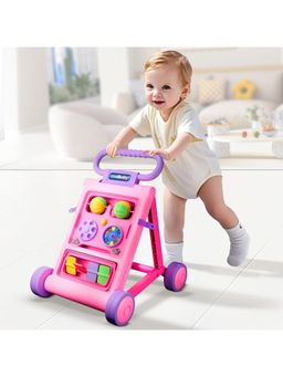 StarAndDaisy - Pink Uonibaby By Activity Learning Push Walker For Kids (6-18 Months)