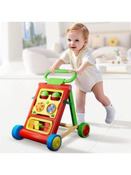 StarAndDaisy - Red Uonibaby By Activity Learning Push Walker For Kids (6-18 Months)