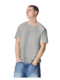 American Apparel - Unisex Fine Jersey Short Sleeve New Silver T-Shirt