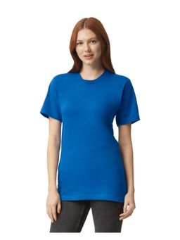 American Apparel - Unisex Fine Jersey Short Sleeve Royal T-Shirt
