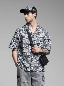 Jack & Jones - Black Oversized Fit Shirt