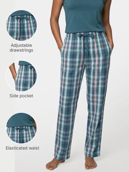 Enamor - Women Mid Rise Full Length Drawstring Hangout Pant