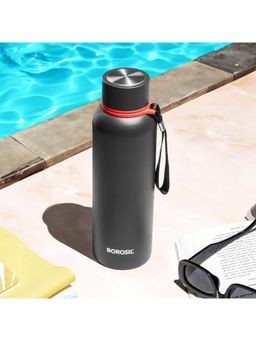 Borosil - 700ml Trek Bottle, 24 Hrs Cold & 20 Hrs Hot Double Wall Vacuum Insulated Flask