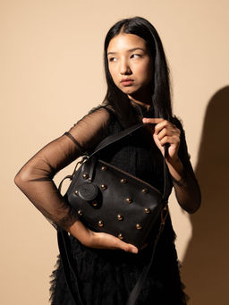 Theater - Thunderstruck Women Black Sling Handbag