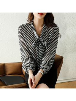 PARTIQ - Multi-Colour Printed Full Sleeves Top