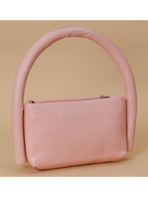 Buy TREASO CLOSET Pink Camellia Handheld Bag For Women (S) Online