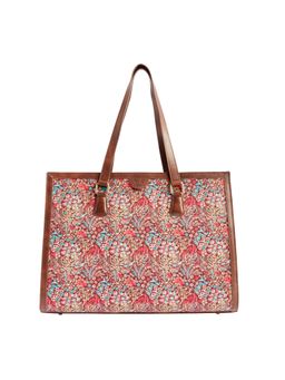 Teal by CHUMBAK - Rainforest Office Tote - Brown