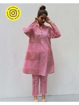 Chidiyaa - Magnolia Kurti Pink (Set of 2)