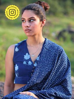 Chidiyaa - Eesha Cotton Blouse - Akash