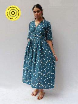 Chidiyaa - Charlotte Cotton Dress - Polka