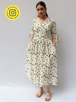Chidiyaa - Abigail Cotton Dress - Polka