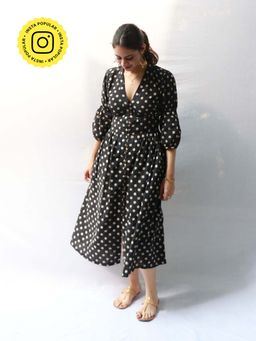 Chidiyaa - Maya Cotton Dress - Polka
