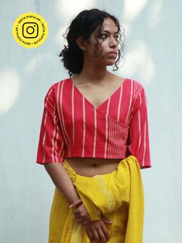 Chidiyaa - Scarlet Cotton Blouse Fmtm