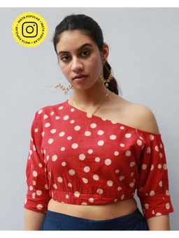 Chidiyaa - Alice Cotton Blouse Polka