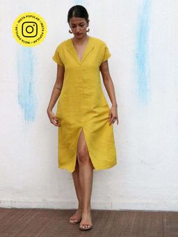 Chidiyaa - Breathe Arnette Handwoven Linen Dress