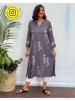 Chidiyaa - Nayab Block Printed Cotton Kurta