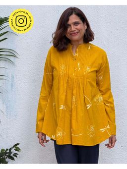 Chidiyaa - Saher Block Printed Cotton Kurti