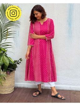 Chidiyaa - Madhabi Block Printed Cotton Kurta