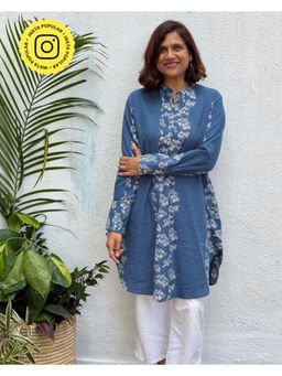 Chidiyaa - Nandini Block Printed Cotton Kurti
