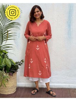 Chidiyaa - Shama Block Printed Cotton Kurta