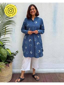 Chidiyaa - Shayesta Block Printed Cotton Kurti