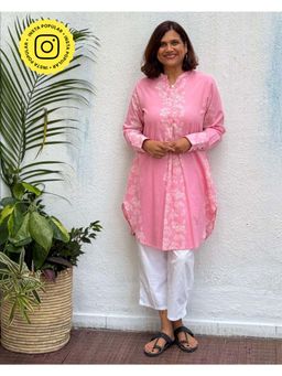 Chidiyaa - Ranjana Block Printed Cotton Kurta
