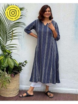 Chidiyaa - Shobha Block Printed Cotton Kurta