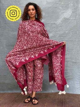 Chidiyaa - Red Soil Melody Of Meadows Ed Cotton Dupatta