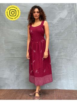 Chidiyaa - Soil River song printed Cotton Dress