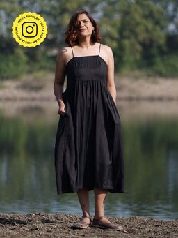 Chidiyaa - Chidiaya Sway Solace Handwoven Bamboo Dress