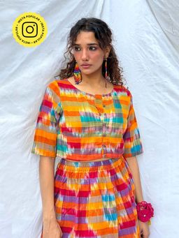 Chidiyaa - Joltorongo Gamcha Cotton Shirt