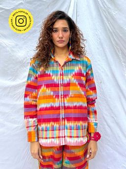 Chidiyaa - Hirna Gamcha Cotton Shirt