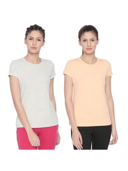 Bodycare - Bodyactive Pack Of 2 Women'S Tshirt - Multi-Color