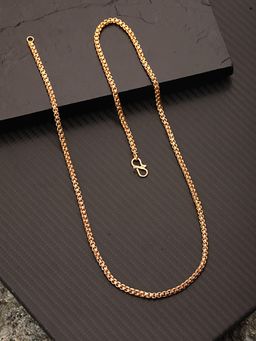 Aatmana - Men Brass Gold-Plated Chain