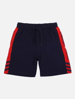 Kidsville - Superman Printed Navy Shorts for Boys