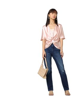 ONLY - Women Solid Navy Blue Jeans