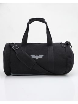 Bewakoof - Official Dc Unisex Black Batman Printed Duffle Bag