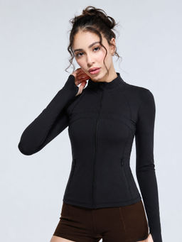 Cava Athleisure - Black Contour Jacket