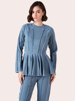 Muvazo - Trendy - Threads Peplum Top
